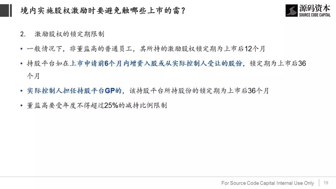 境内及境外企业(VIE)股权激励时要避免踩到哪些上市的雷? 境内及境外企业(VIE)股权激励时要避免踩到哪些上市的雷?
