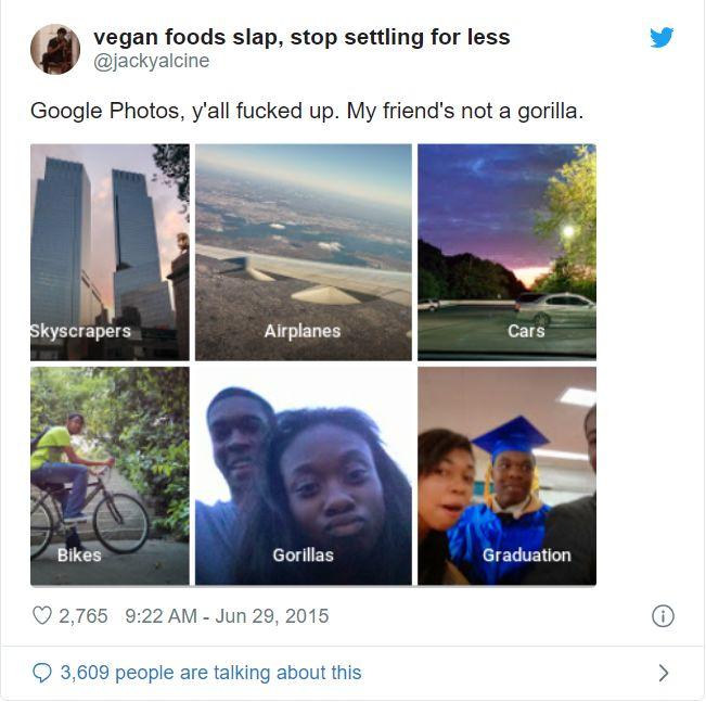 人工智能还是人工智障?——大型算法翻车现场