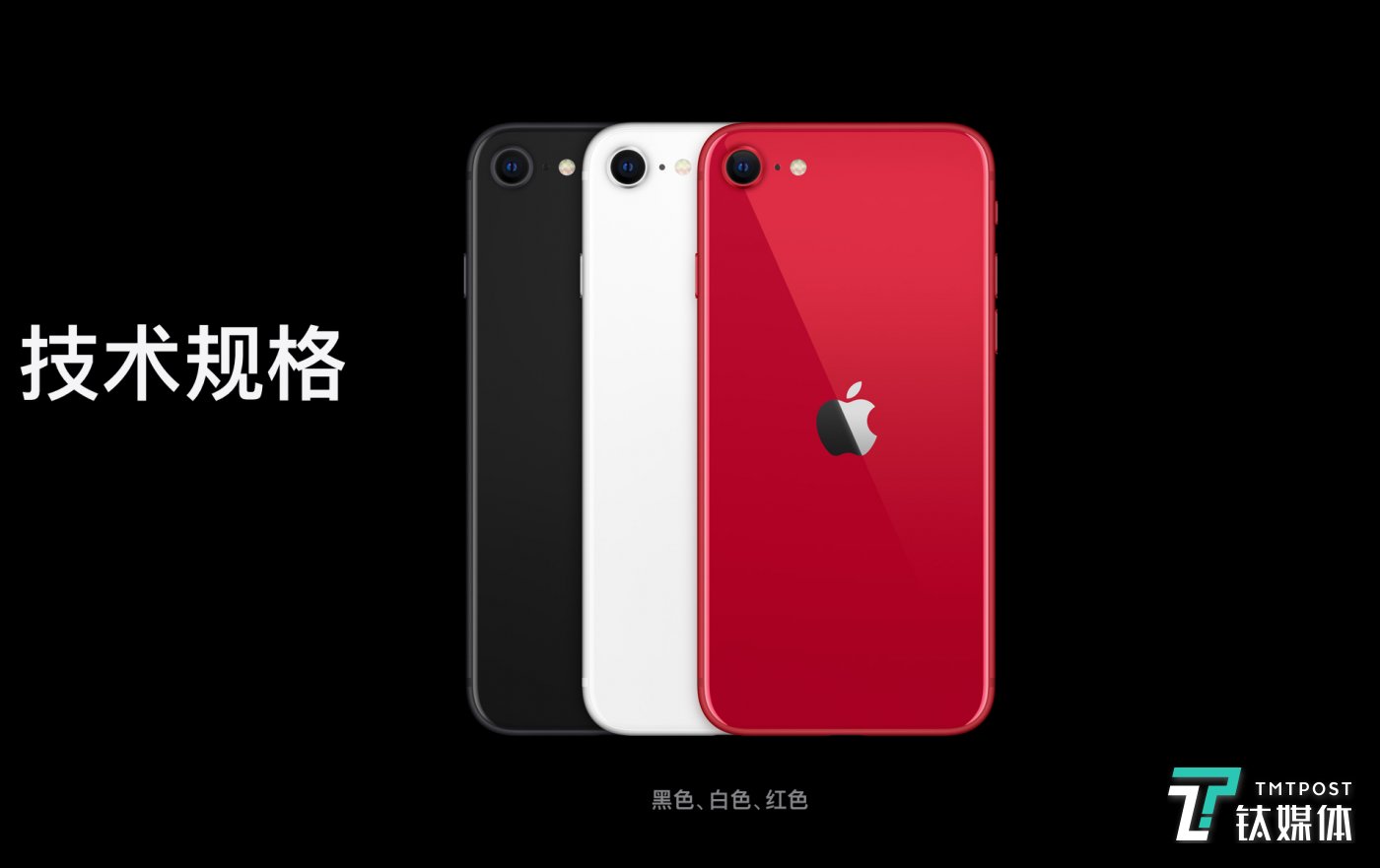 苹果深夜突发iPhone SE:旧瓶装新酒,只要3299 新款iPhone SE配色