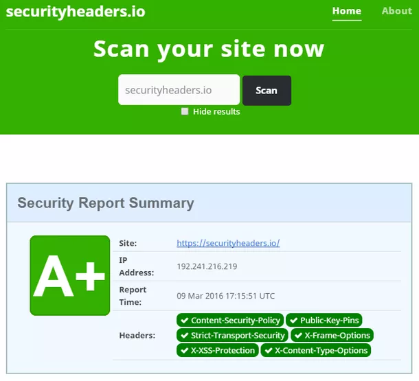 怎样强化你的HTTP 安全标头?