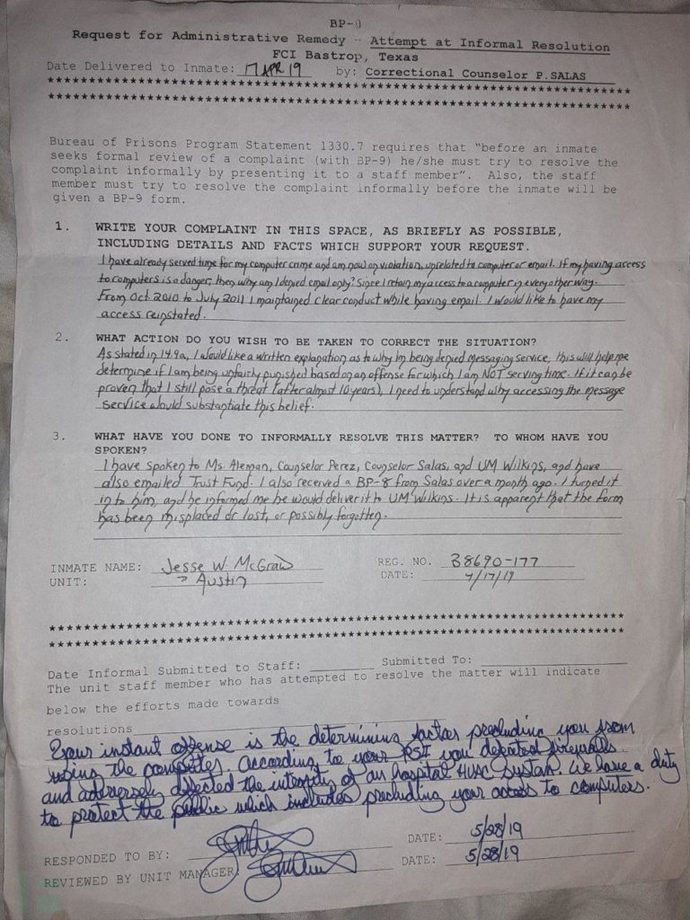 顶尖黑客入狱十年,技术隔离后被out了