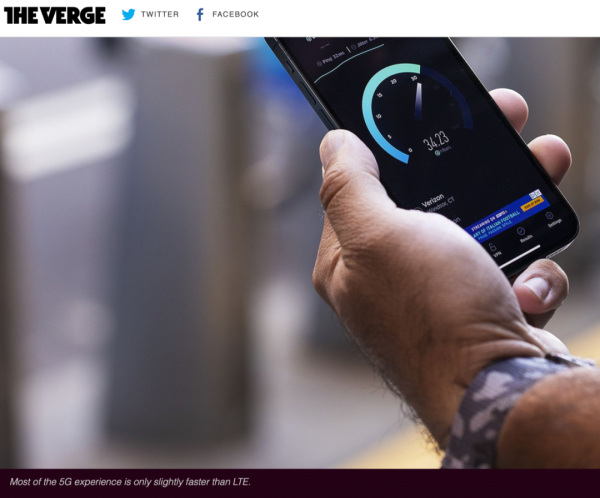 iPhone 12遭遇尴尬:5G信号存在剧烈波动