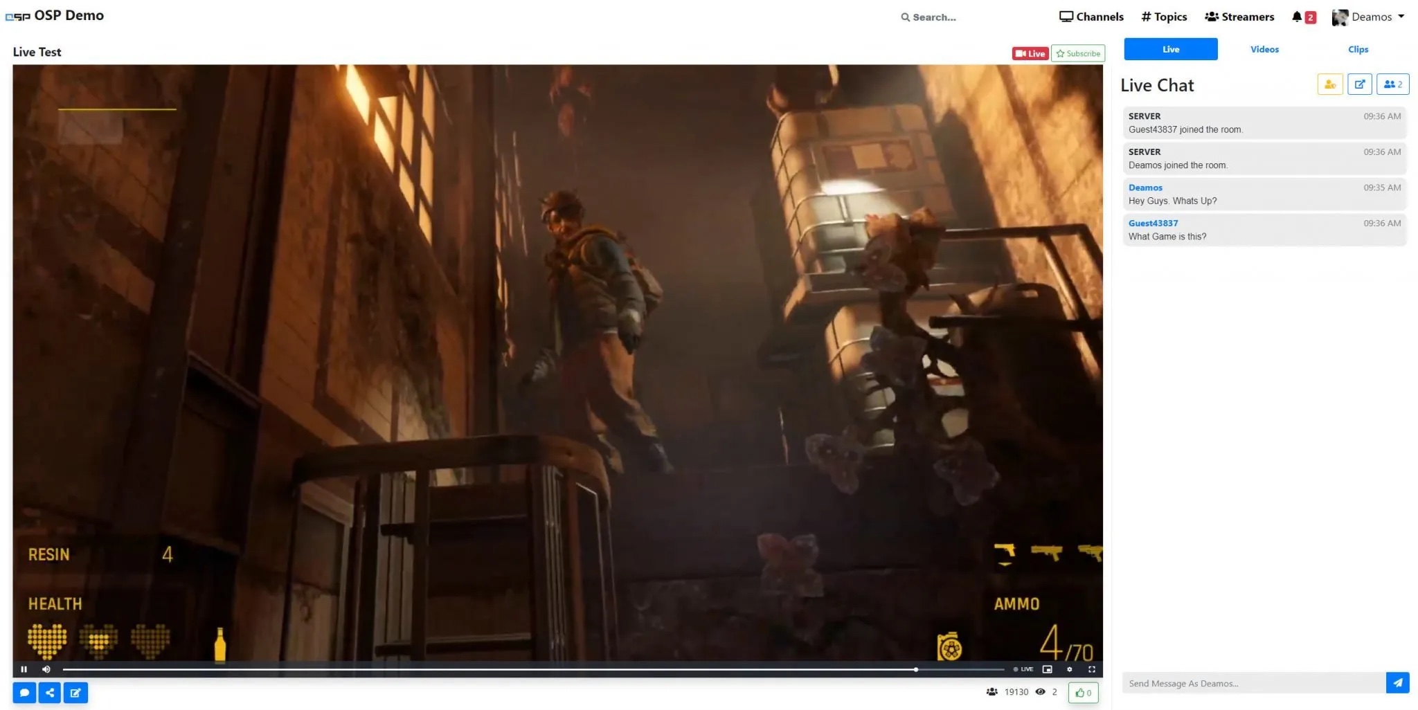 Open Streaming Platforms Open Streaming Platforms